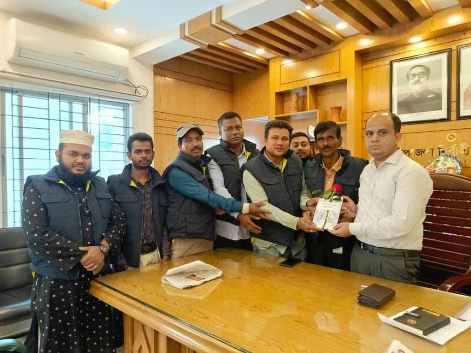 ধনবাড়ী উপজেলা প্রেসক্লাবের সাংবাদিকদের সঙ্গে নবাগত ইউএনও’র মতবিনিমিয়