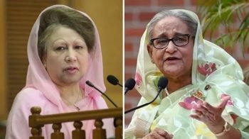 ৯ বছর আগে খালেদা জিয়ার গাড়িবহরে হামলা, মামলায় আসামি শেখ হাসিনা