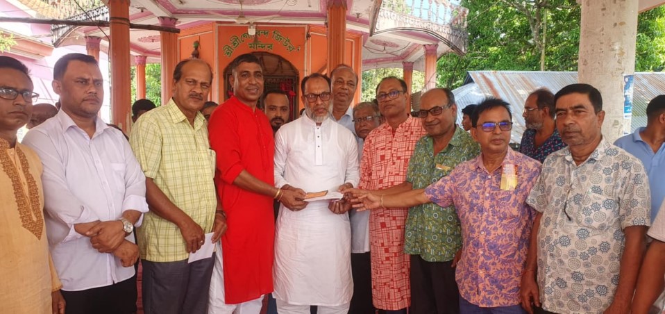 নবীগঞ্জে ৯২টি মন্ডপে ডিও বিতরণ সম্পূণ