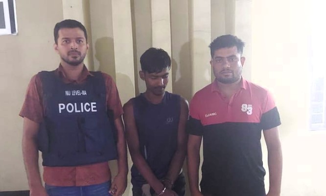নবীগঞ্জে পুলিশের অভিযানে এজহার নামীয় প্রধান আসামী রোমান গ্রেফতার