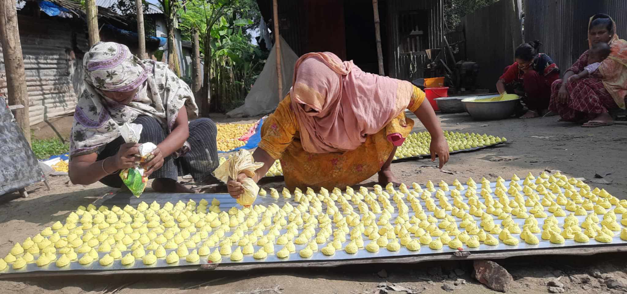 কুমড়ো বড়ি তৈরী করে