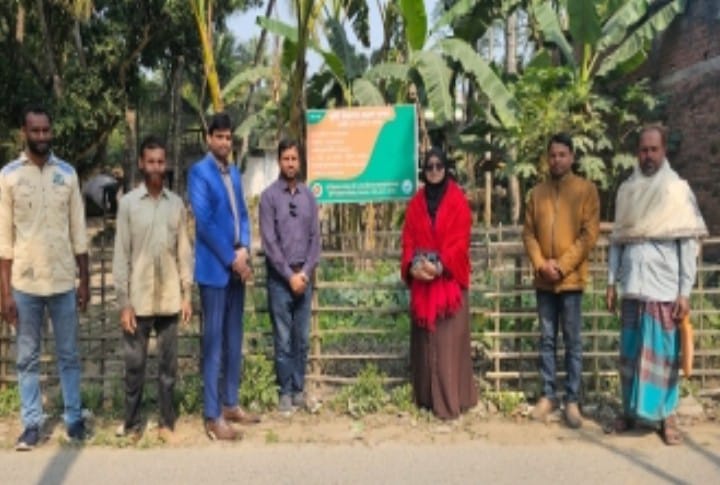 শার্শায় গড়ে উঠেছে পুষ্টি নিরাপত্তায় মডেল বাগান